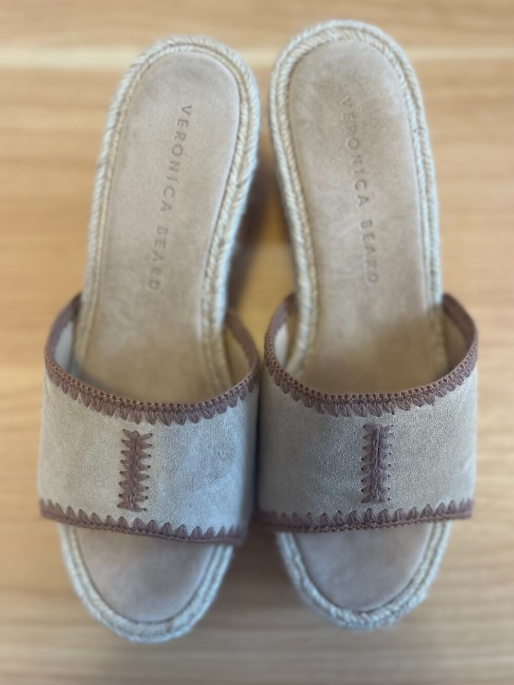 Veronica Beard suede "Hannalee" clogs -- size 7.5